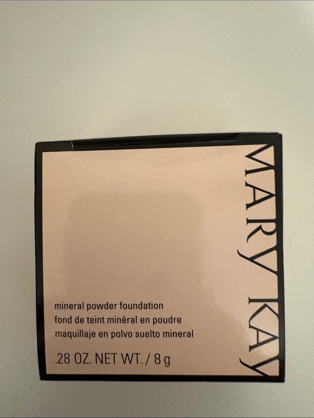 Mary Kay Mineral Powder Foundation — Neutral Beige/Tan